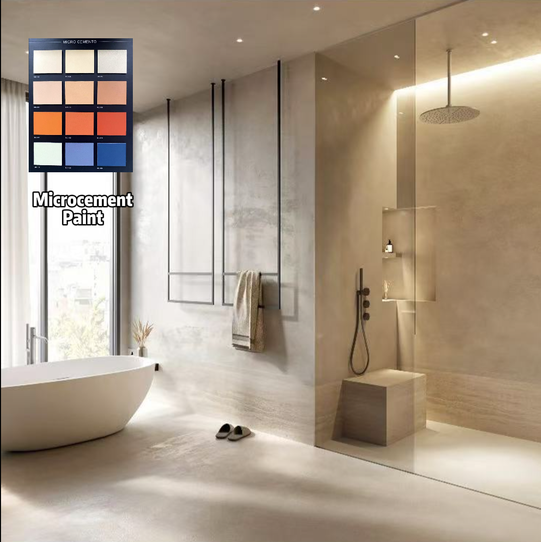 Microcement paint